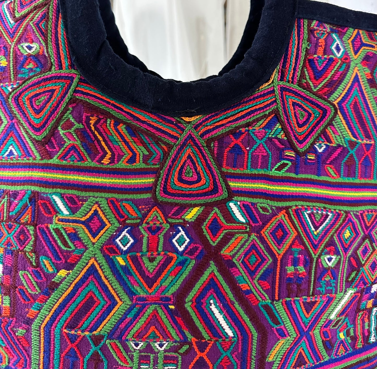 Handcrafted in Guatemala Huipil Tote Bag | Handcrafted Using a Vintage Huipil from Nebaj