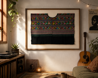 Vintage Huipil from Chichicastenango, Guatemala