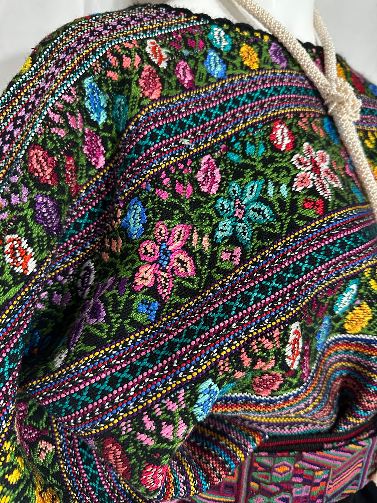 Vintage Huipil from Chichicastenango, Guatemala