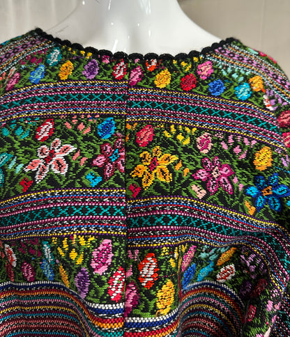 Vintage Huipil from Chichicastenango, Guatemala