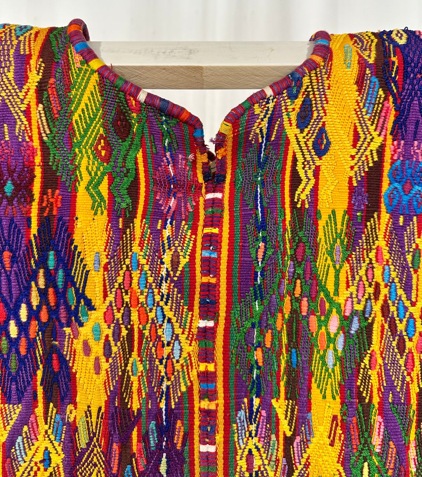 Vibrant Huipil from Chichicastenango, El Quiche