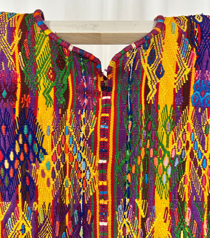 Vibrant Huipil from Chichicastenango, El Quiche