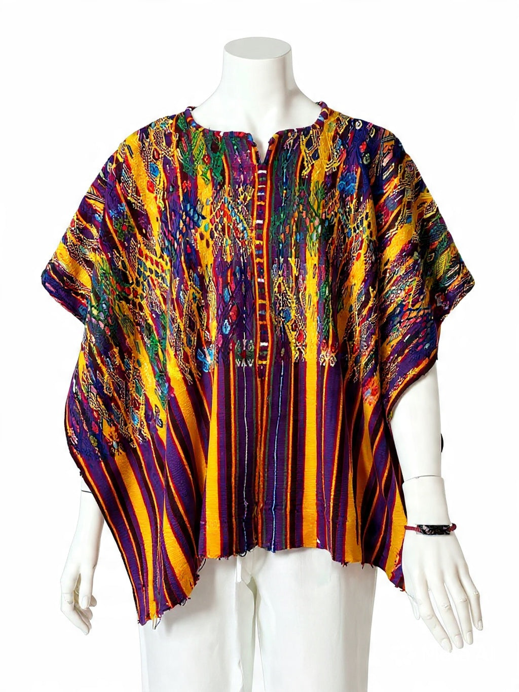 Vibrant Huipil from Chichicastenango, El Quiche