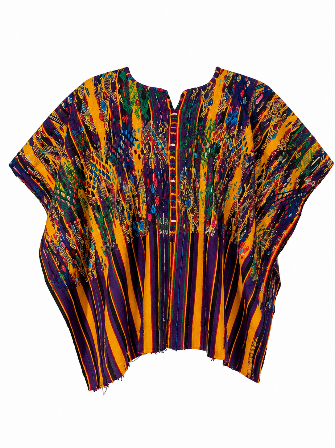 Vibrant Huipil from Chichicastenango, El Quiche
