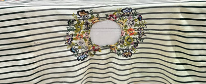 Vintage Handwoven Floral Huipil from Chichicastenango, El Quiche