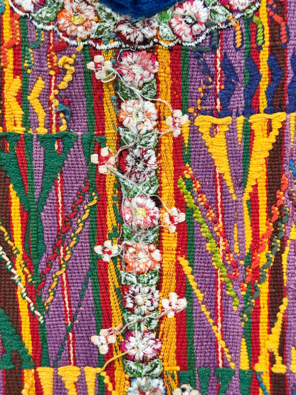 Vintage Huipil from Chichicastenango, El Quiche