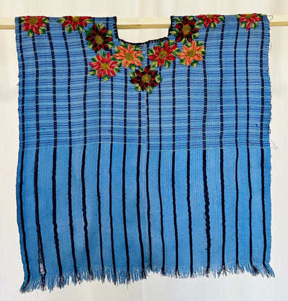 Vintage Handwoven Huipil from Santa Lucia Utatlan, Guatemala