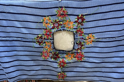 Vintage Handwoven Huipil from Santa Lucia Utatlan, Guatemala