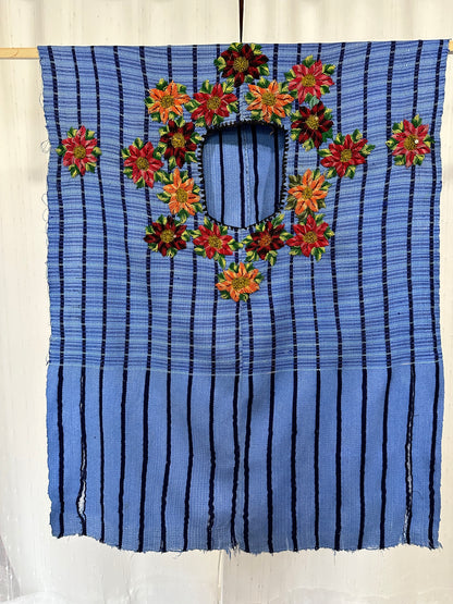 Vintage Handwoven Huipil from Santa Lucia Utatlan, Guatemala
