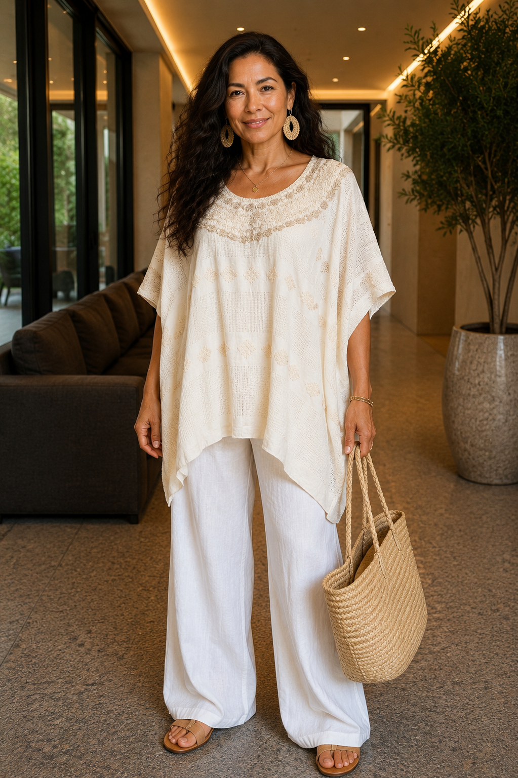 Vintage Handwoven Huipil from Coban, Alta Verapaz