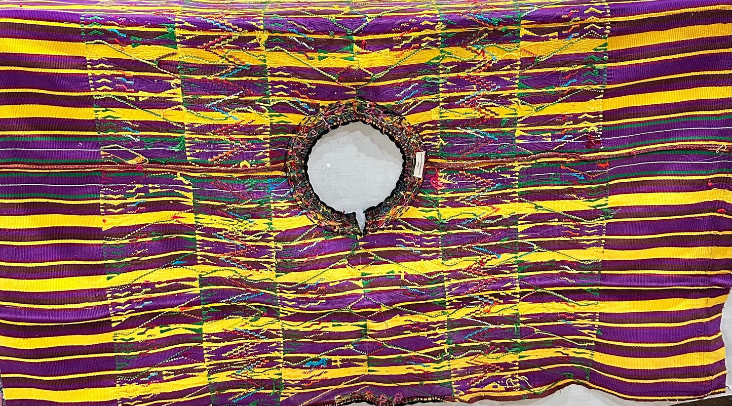 Vintage Ceremonial Huipil from Nebaj, Guatemala | Handwoven Maya Textile Art