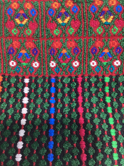 Handwoven Guatemalan Embroidered Cosmetic Bag | Artisan Clutch
