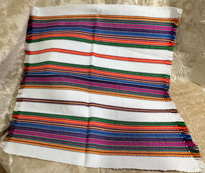 Handwoven Guatemalan Bread Basket Napkin