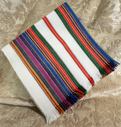 Handwoven Guatemalan Bread Basket Napkin