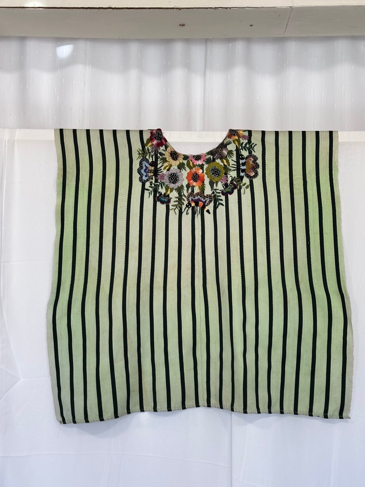 Vintage Patzun Huipil | Handwoven Guatemalan Embroidered Tunic