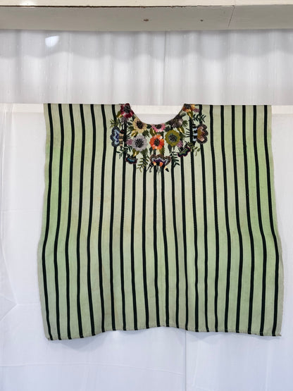 Vintage Patzun Huipil | Handwoven Guatemalan Embroidered Tunic