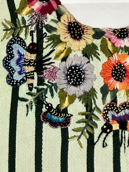 Vintage Patzun Huipil | Handwoven Guatemalan Embroidered Tunic