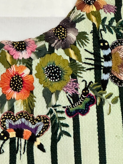 Vintage Patzun Huipil | Handwoven Guatemalan Embroidered Tunic