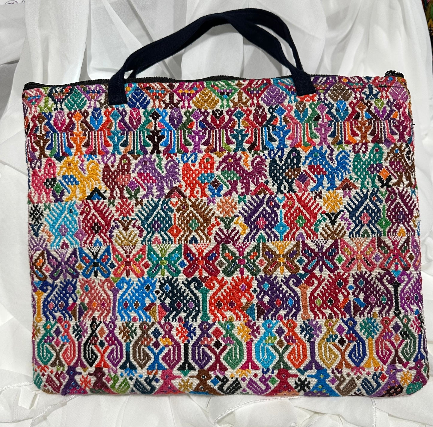 Handcrafted Padded Laptop Bag | Guatemalan Textile