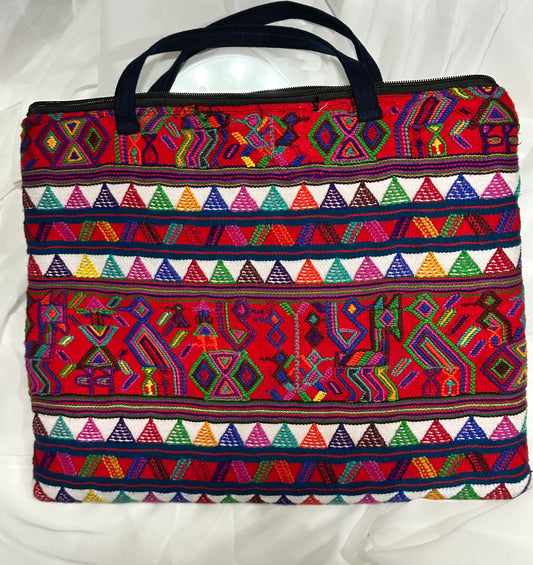 Handcrafted Padded Laptop Bag | Guatemalan Textile