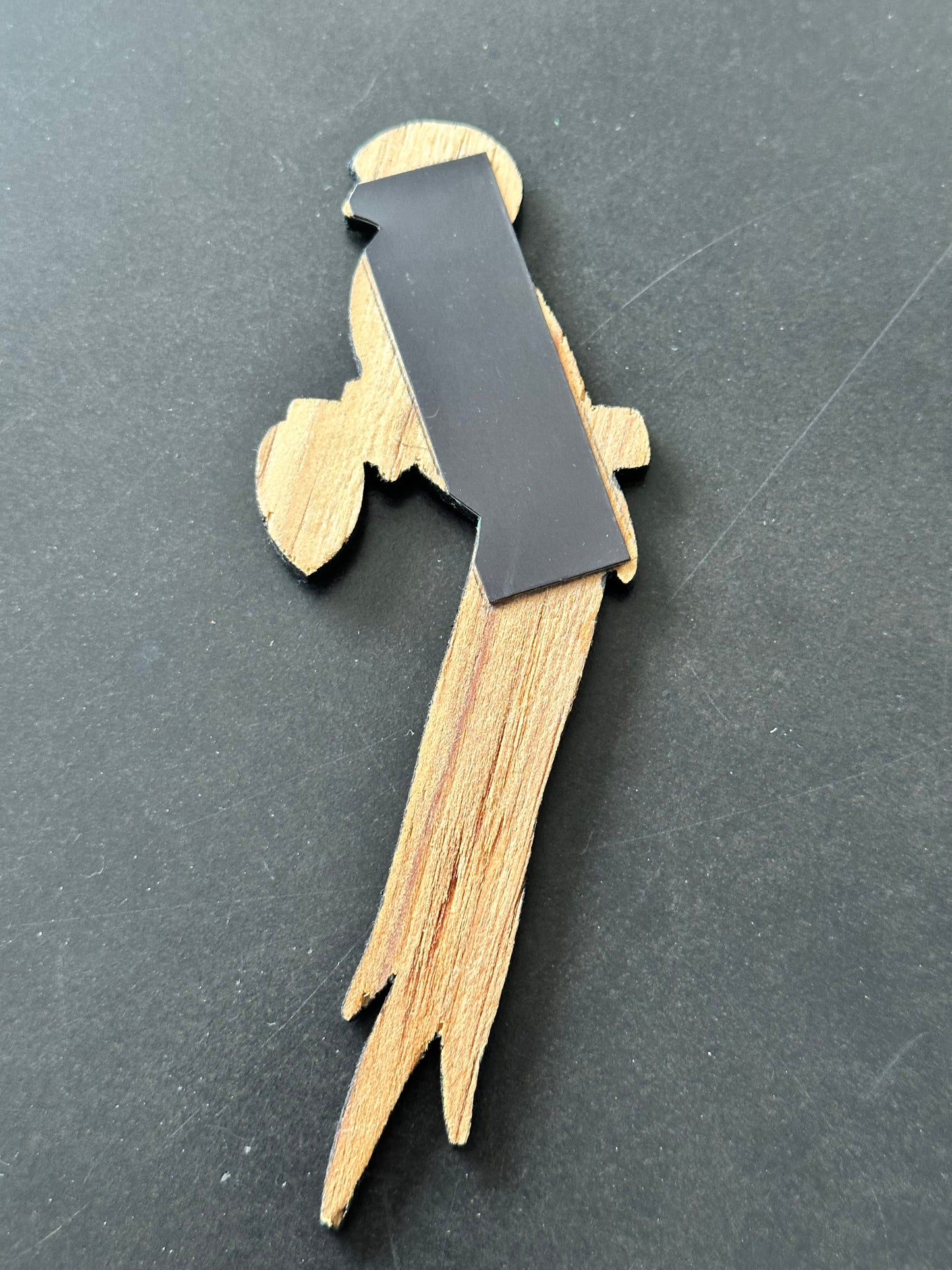 Handcrafted Guatemalan Quetzal Bird Magnet