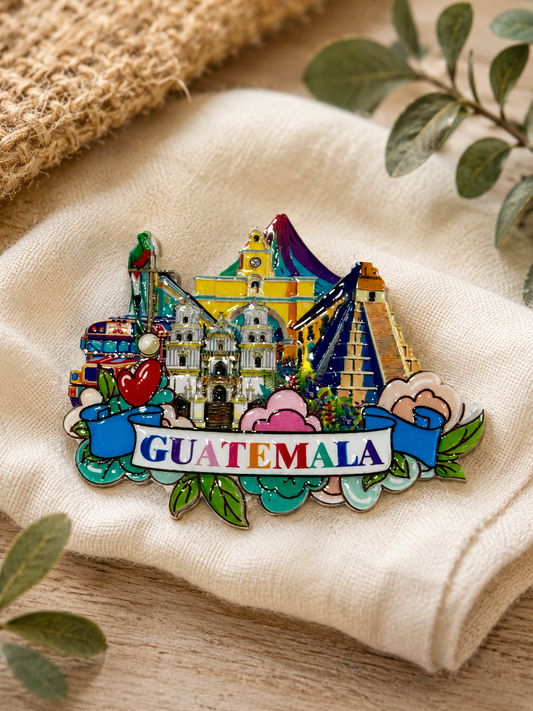 Guatemala Landmark Souvenir Magnet