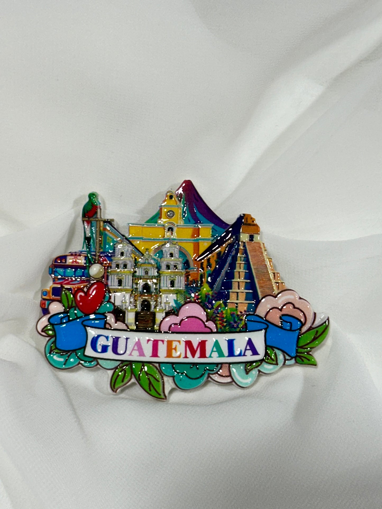 Guatemala Landmark Souvenir Magnet