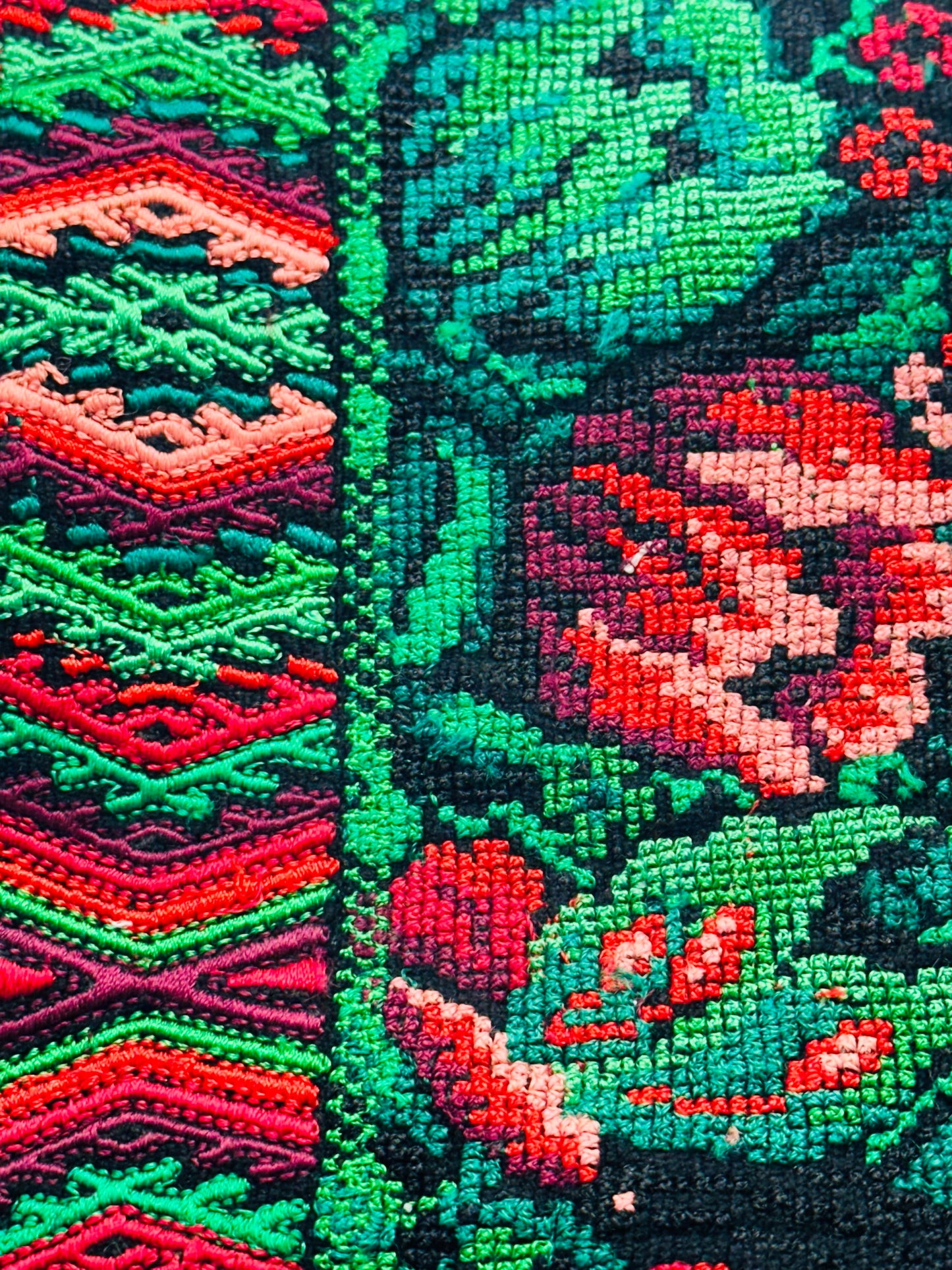 Handwoven Guatemalan Embroidered Cosmetic Bag | Artisan Clutch Pouch
