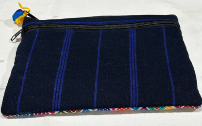 Handcrafted Guatemalan Embroidered Cosmetic Bag | Artisan Clutch Pouch