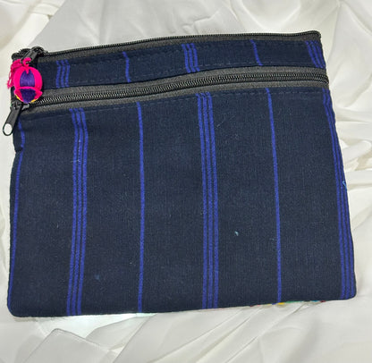 Vintage Guatemalan Huipil Cosmetic Pouch
