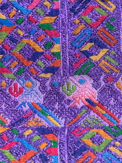 Handwoven Guatemalan Artisan Cosmetic Bag |Clutch Pouch