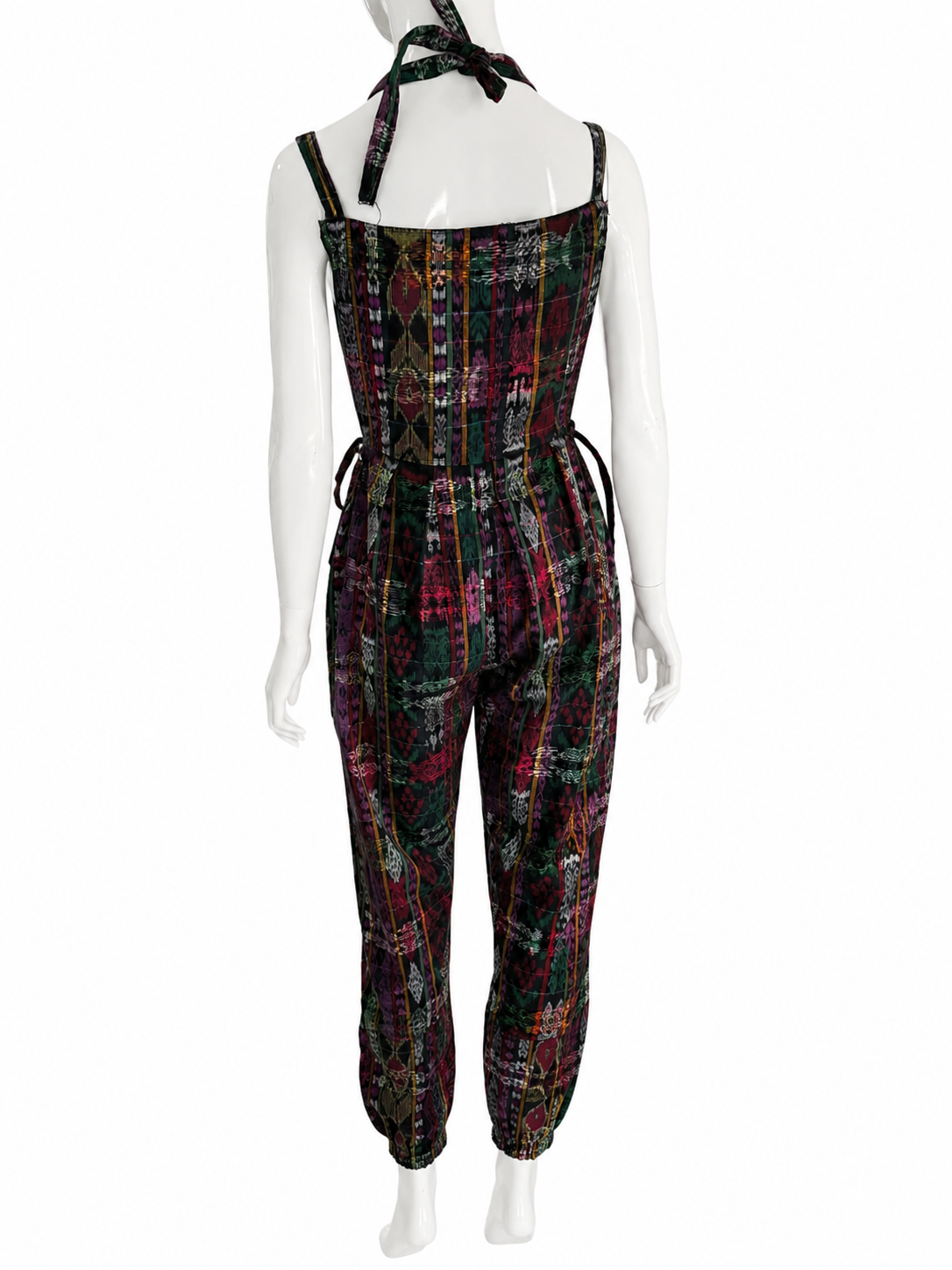 One of a Kind Guatemalan Embroidered Jumpsuit | Artisan Boho Fashion | 100% Cotton