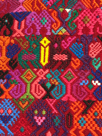 Handcrafted Guatemalan Huipil Padded Laptop Tote Bag | Artisan Carryall