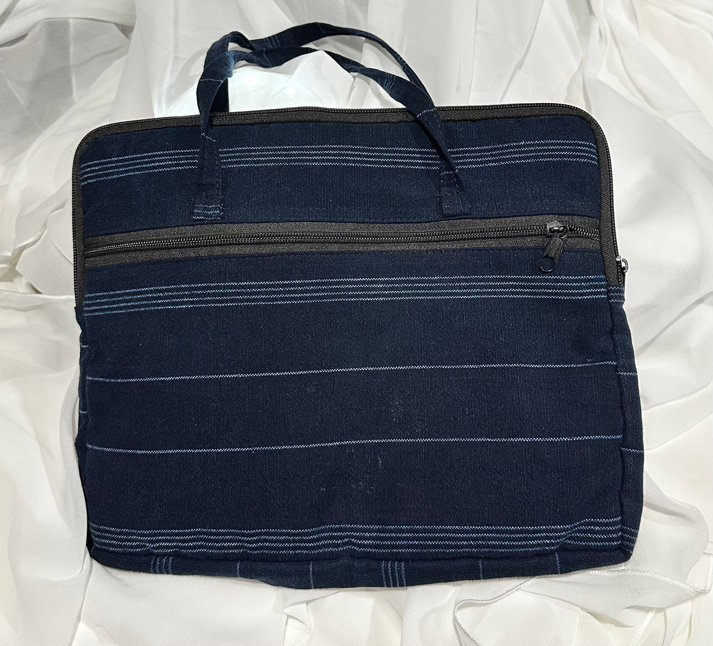 Handcrafted Padded Laptop Bag | Guatemalan Textile | Embroidered Design