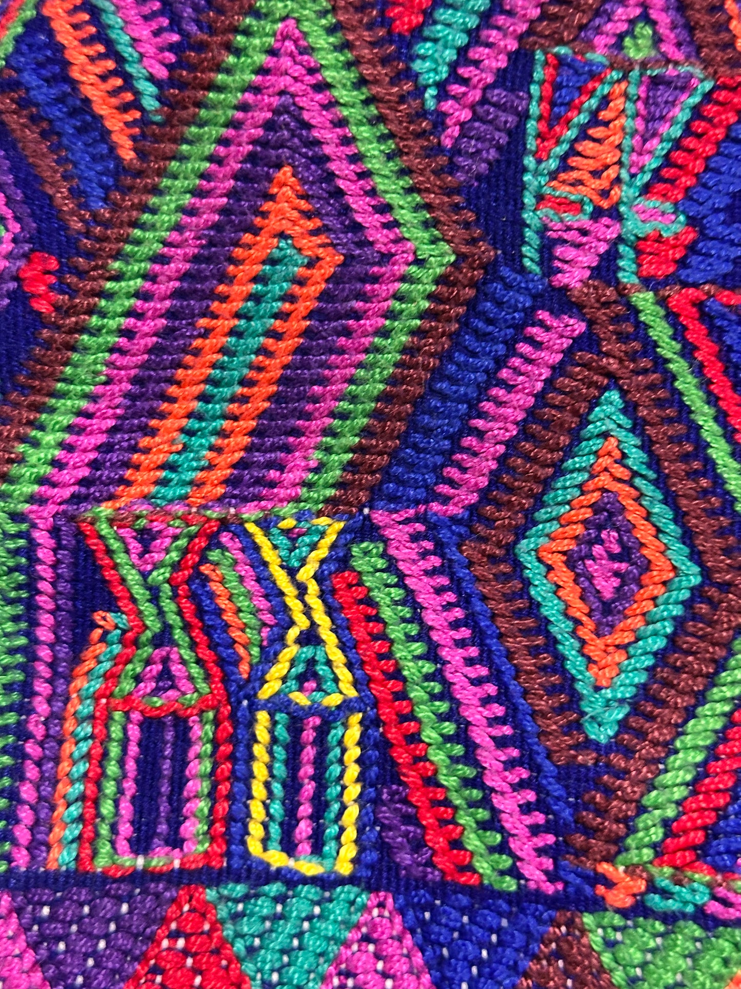 Handcrafted Padded Laptop Bag | Guatemalan Textile | Embroidered Design