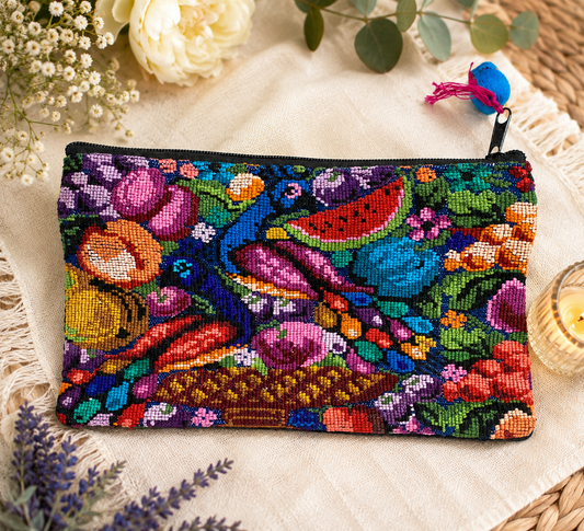 Guatemalan Artisan Cosmetic Bag