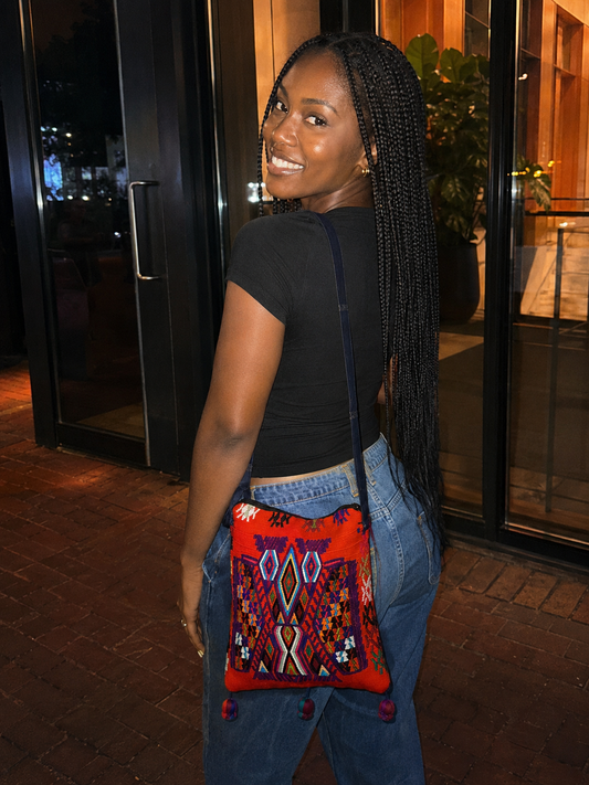 Handwoven Guatemalan Crossbody Bag