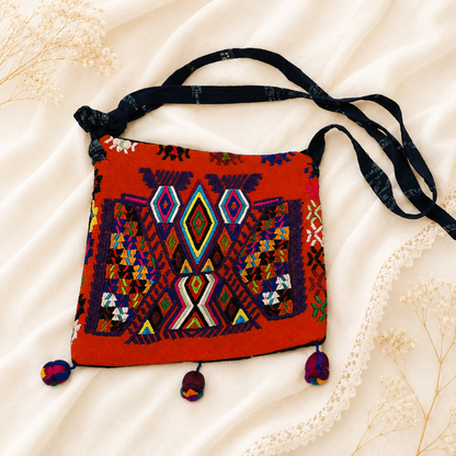 Handwoven Guatemalan Crossbody Bag
