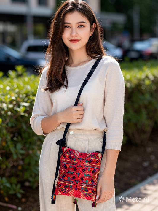 Handwoven Santiago Atitlan Crossbody Bag