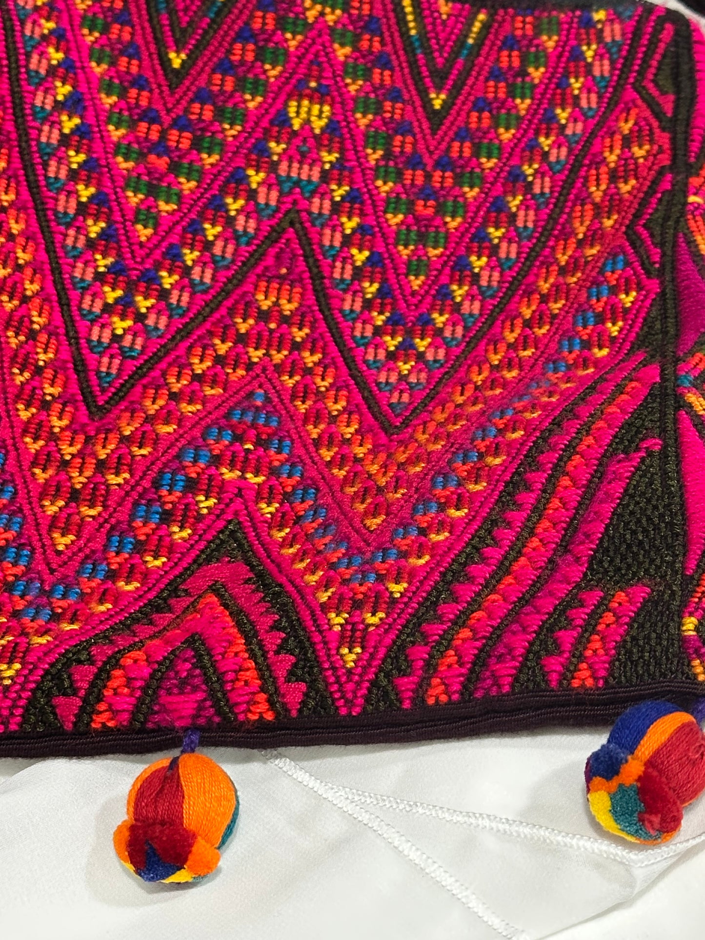 Vibrant Artisan Textile Shoulder Bag