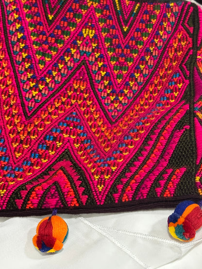 Vibrant Artisan Textile Shoulder Bag