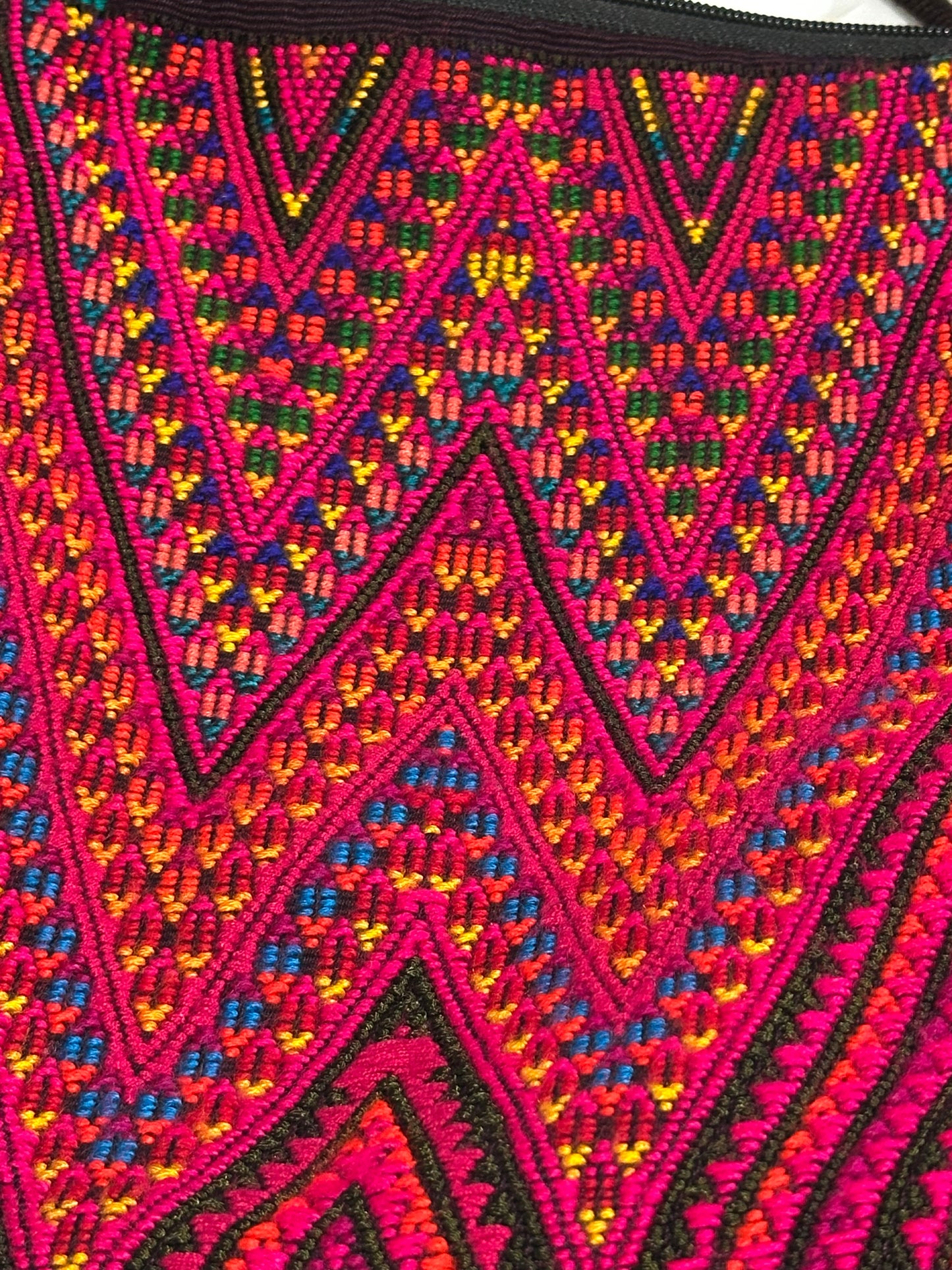Vibrant Artisan Textile Shoulder Bag