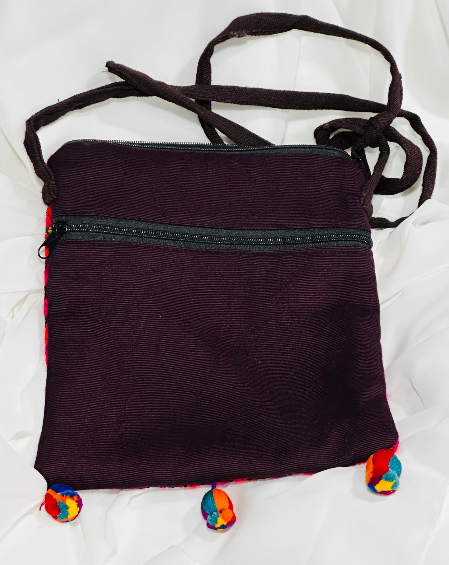 Vibrant Artisan Textile Shoulder Bag