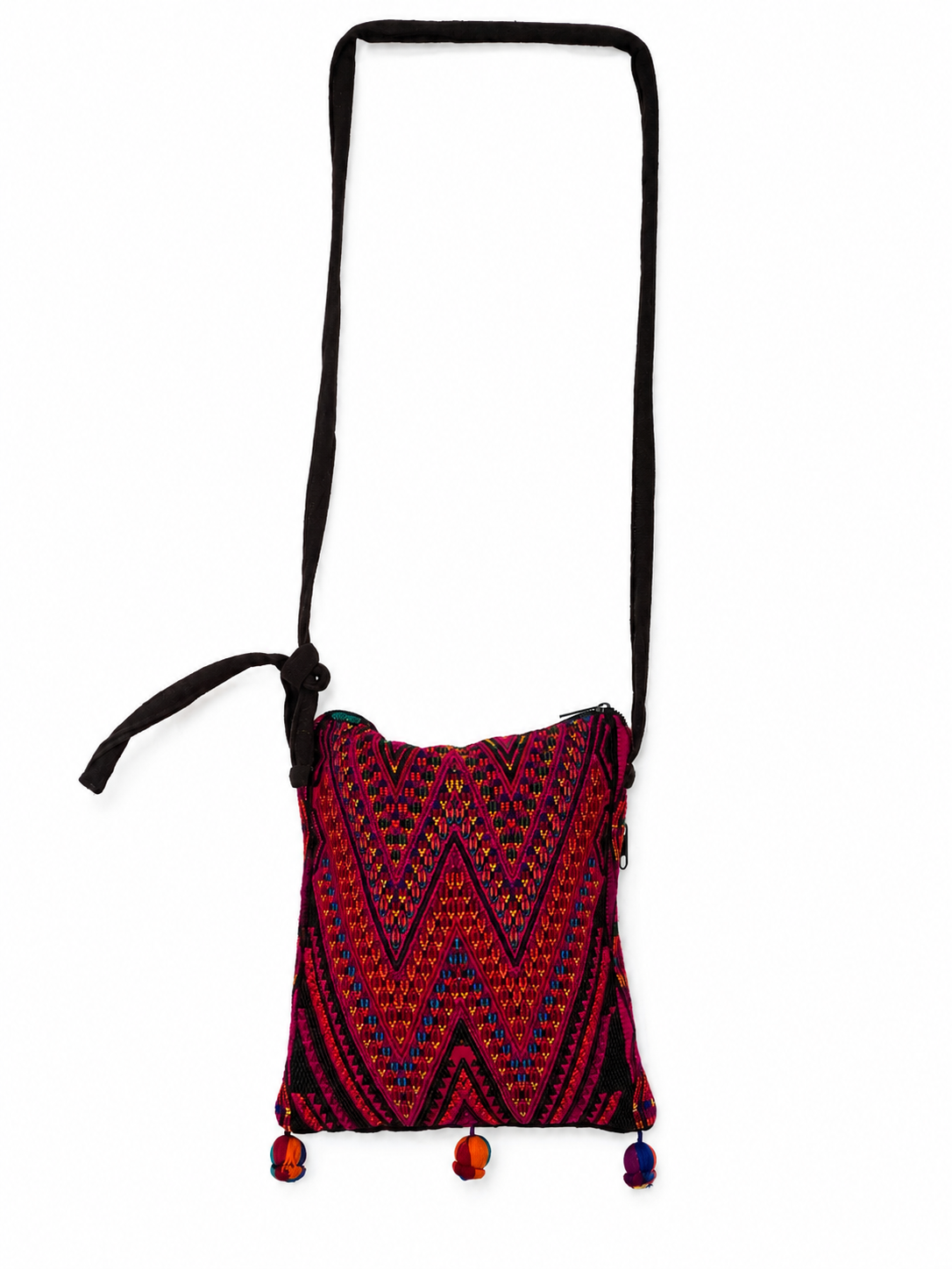 Vibrant Artisan Textile Shoulder Bag