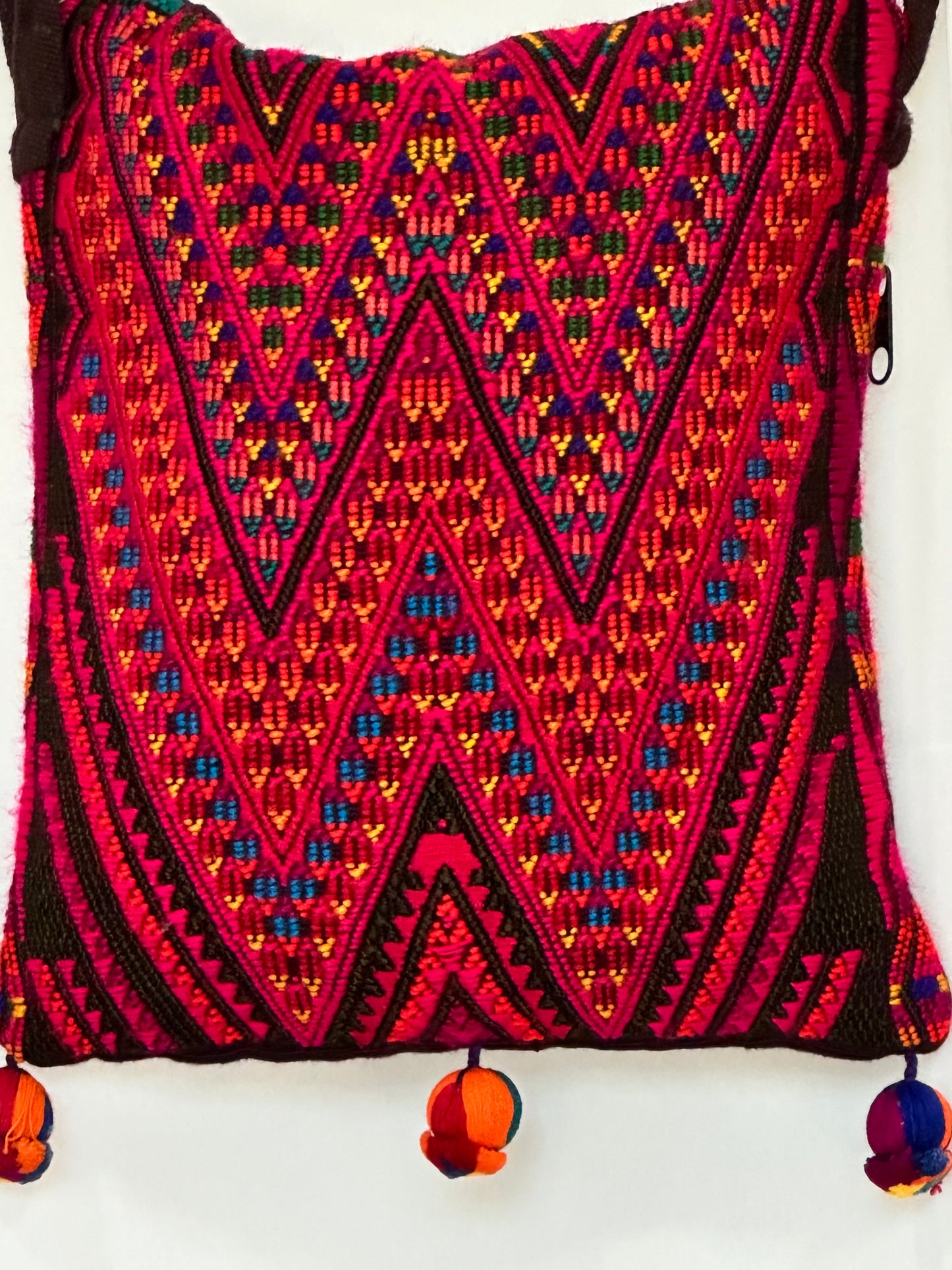 Vibrant Artisan Textile Shoulder Bag