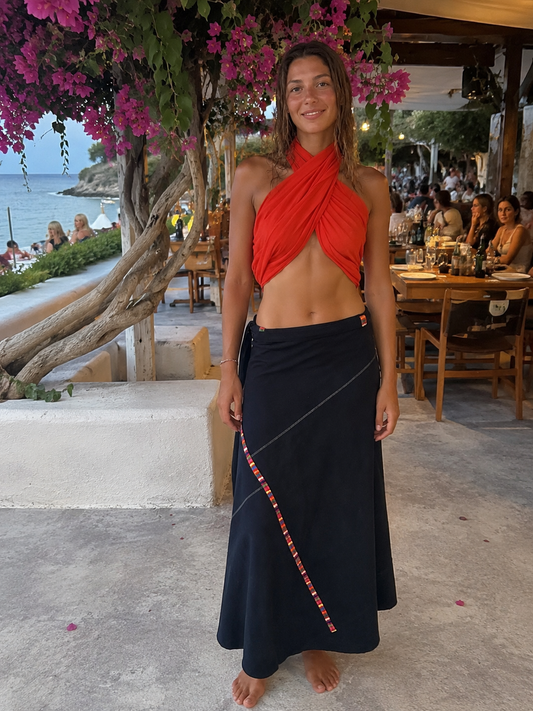 Maya Heritage WrapAround Skirt | Handcrafted Elegance from Guatemala