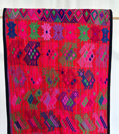 Vintage Handwoven Maya Textile Runner | Chichicastenango, Guatemala