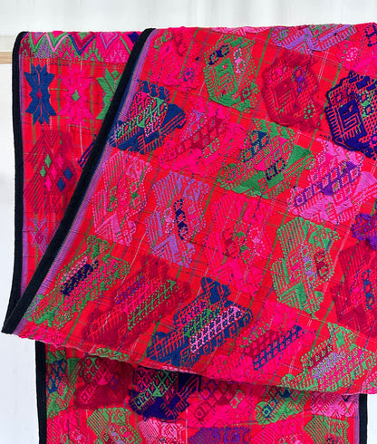 Vintage Handwoven Maya Textile Runner | Chichicastenango, Guatemala