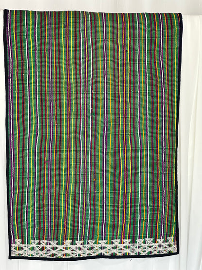 Handwoven Guatemalan Geometric Table Runner