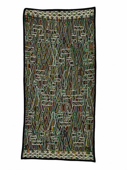 Handwoven Guatemalan Geometric Table Runner